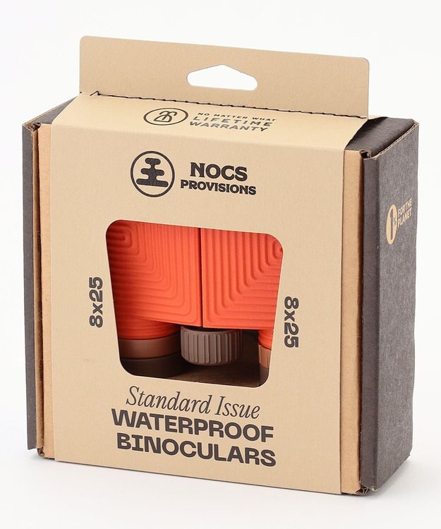 JOSEPH ABBOUD MOUNTAIN 【ポケットサイズ・軽量】双眼鏡 STANDARD ISSUE WATERPROOF BINOCULARS オレンジ系