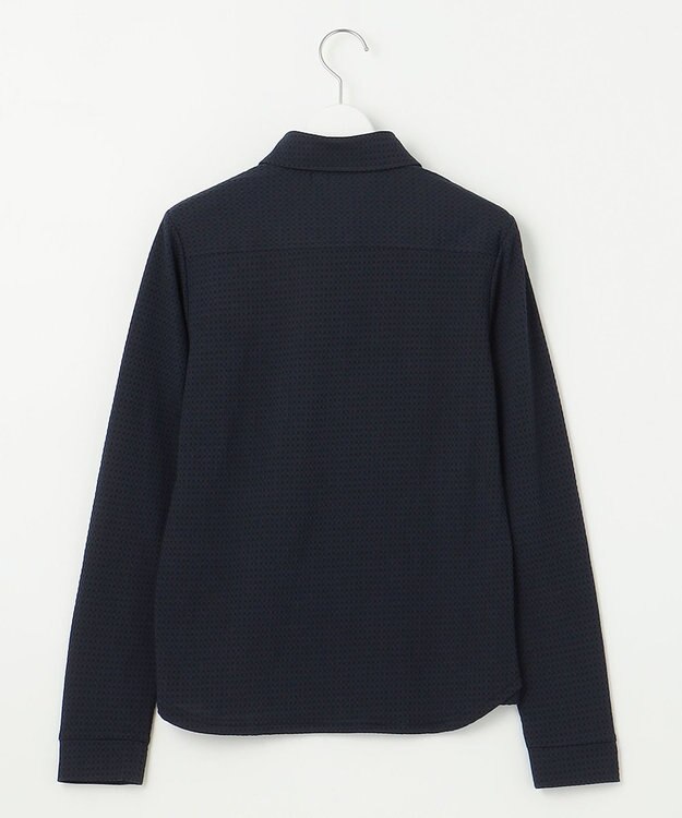 23区GOLF 【WOMEN】長袖ポロシャツ ネイビー系