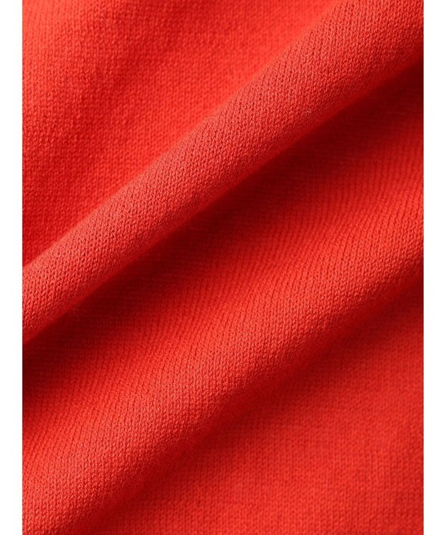 CRAFT STANDARD BOUTIQUE 強撚綿ニットカーディガン Red