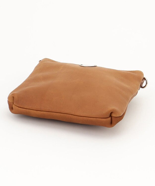 UNBILLION Otias クローム鞣し素上げ牛革モバイルSD ブラウン