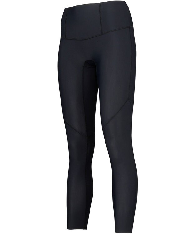 CW-X 【WOMEN】 CW-X レディース 【STYLE FREE STYLE UP】 下腹からウエストまで広範囲にたるみをすっきり 吸汗速乾(本体) スポーツタイツ 足首丈 フィットネス トレーニング ヨガ レギンス VCY139 /ワコール ブラック