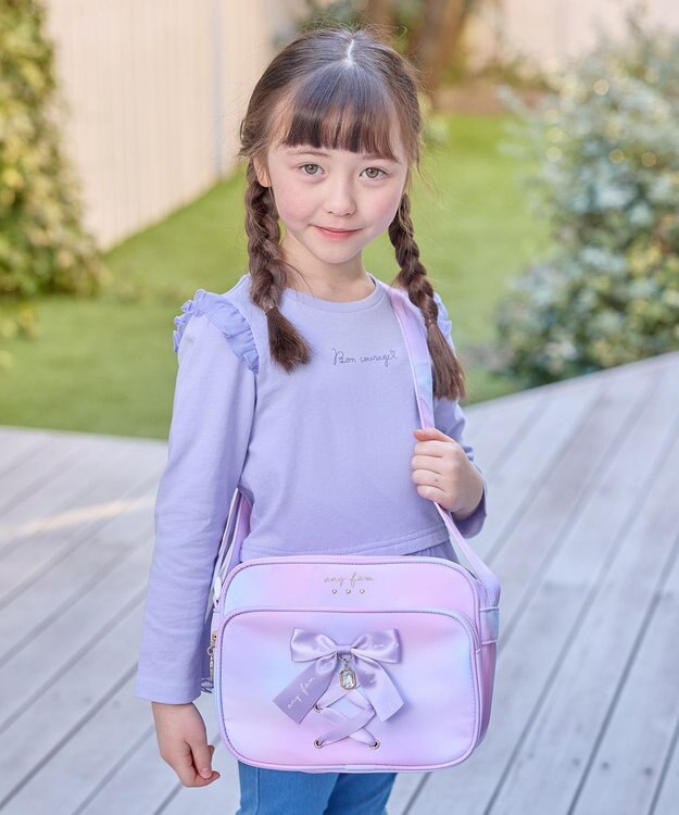 ANY KIDS 通園・通学 ショルダー バッグ オーロラ