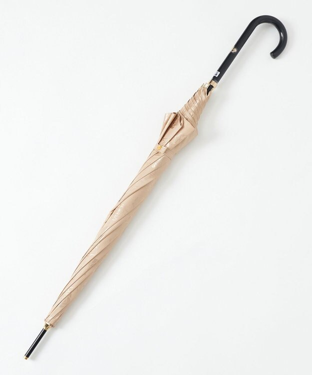 MOONBAT 【耐風】mila schon 長傘 ジャカードローズ ベージュ