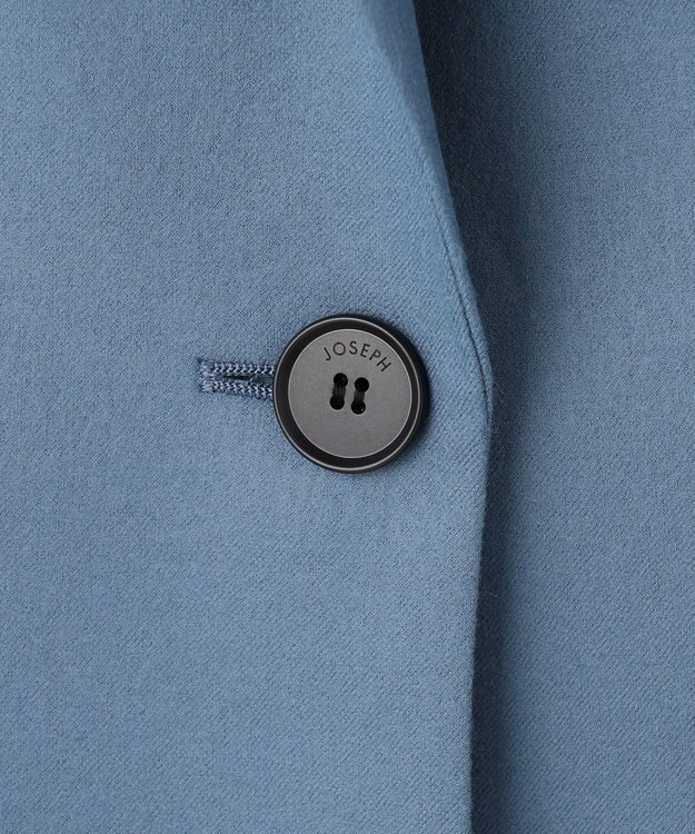 JOSEPH エアリーフランネル　ジャケット Cloudy Blue