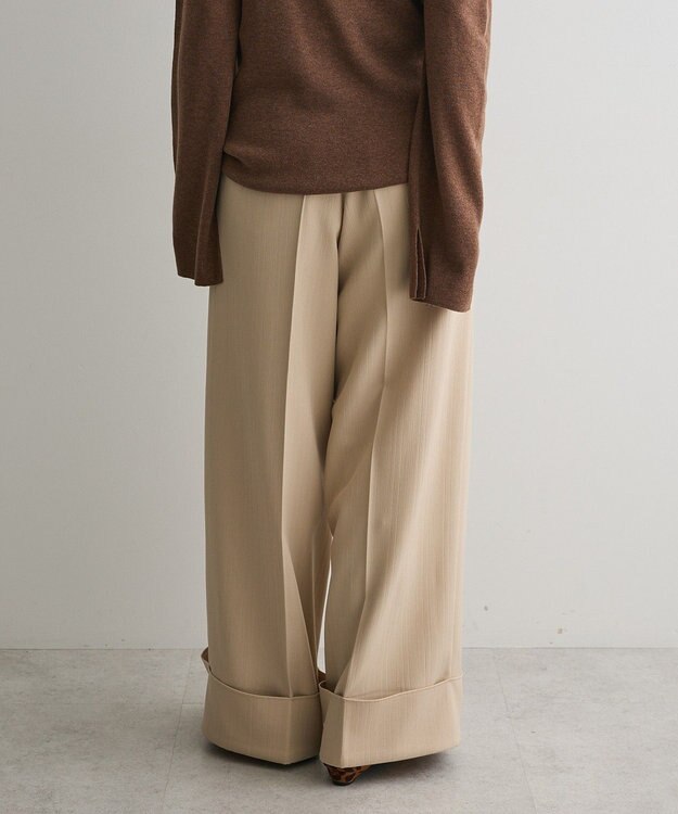 CRAFT STANDARD BOUTIQUE ロールアップパンツ Beige