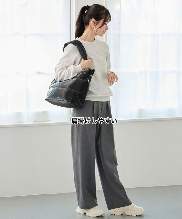 ROOTOTE 3685【弾む軽さフェザールー】FE.ミディアム.モダーン-A 01：ブラック