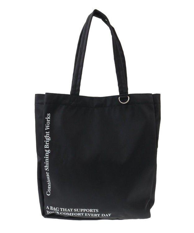 CRAFT STANDARD BOUTIQUE 撥水ロゴプリントトート Black