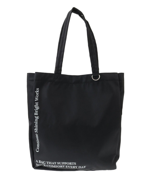 CRAFT STANDARD BOUTIQUE 撥水ロゴプリントトート Black