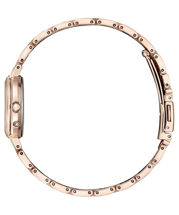 CITIZEN 【xC】エコ・ドライブ電波時計 ES9435-51A 手元を美しく彩るサクラカラー 日付・秒針あり サクラ色