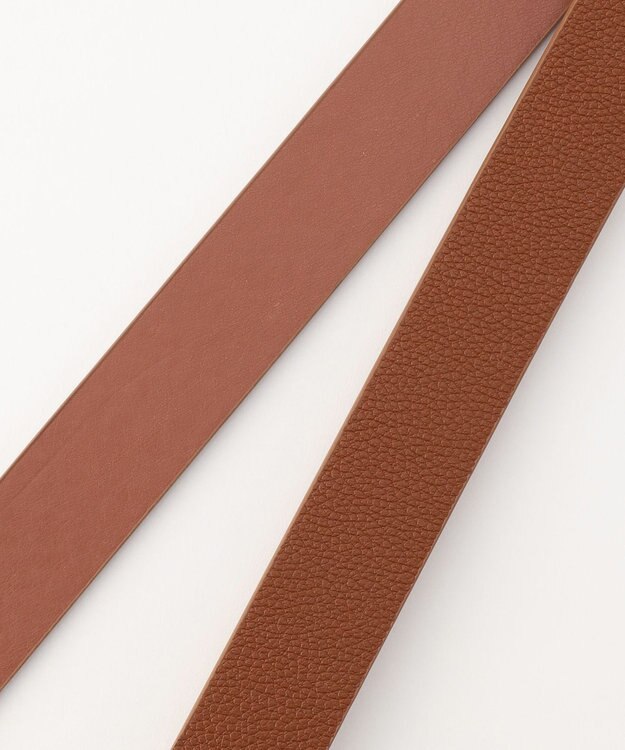 ANY バックルデザインミドルベルト キャメル