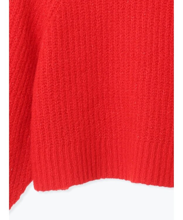 Te chichi 【R by Te chichi】畦編みショートニット《2025winter catalog item》 レッド