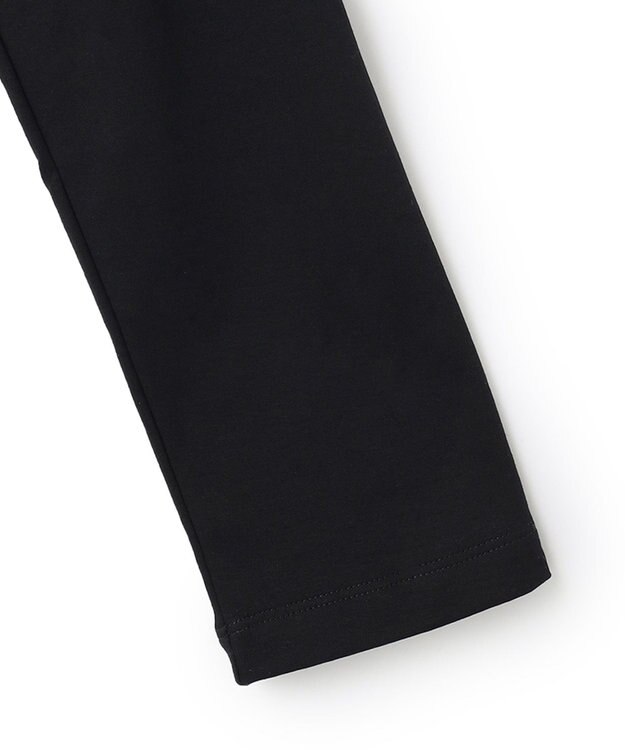 ICB L 【洗える】シンプルジャージー ロングスリーブプルオーバー ブラック系