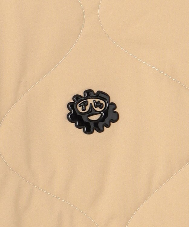 PW CIRCULUS 【MEN】ひょうたんキルティング中綿ブルゾン ベージュ系