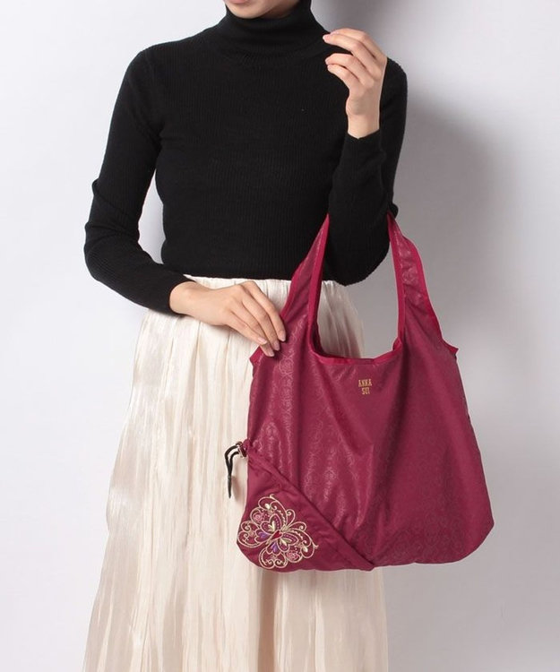 ANNA SUI ユースフル エコバッグ レッド