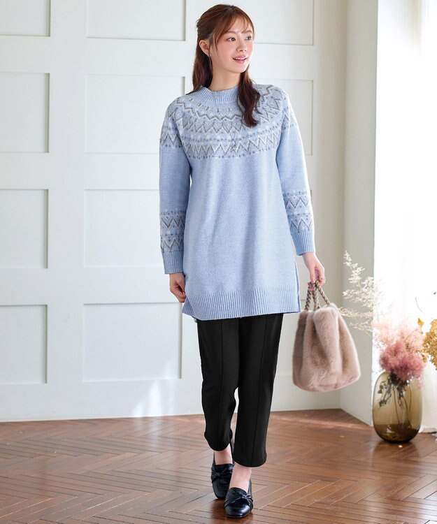 Tiaclasse ヤクタッチ求心JQチュニック ブルー