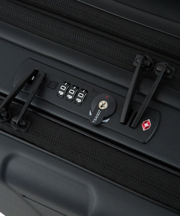 ACE BAGS & LUGGAGE ACE フォールズ スーツケース ２~３泊目安 フロントポケット・キャスターストッパー機能付き 06905 エース マットブラック