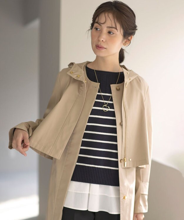 組曲 S 【WEB限定】3WAYギミックアウター ベージュ系