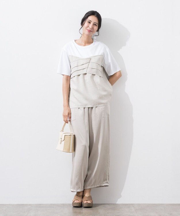 ONWARD Reuse Park 【23区】カットソー春夏 ベージュ