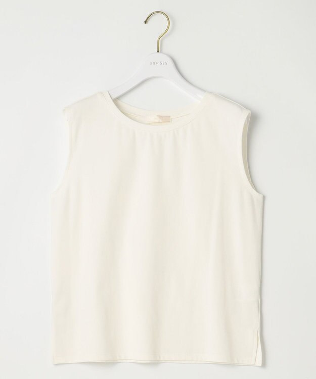 ANY SIS 【貴島明日香さんコラボ・3点セット】メッシュ ニット×キャミ ワンピース ライトブルー