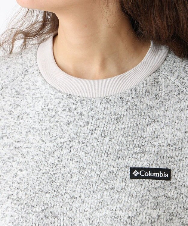Columbia Columbia/ ウィメンズラヴェルリッジクルーネック /コロンビア Cool Grey Heather
