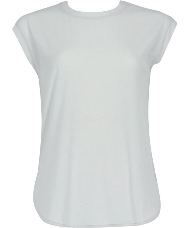 CW-X 【WOMEN】 CW-X Ｔシャツ 梨地素材 薄手 シアー感 スポーツウェア ノースリーブ レディース DLY123 /ワコール グレー