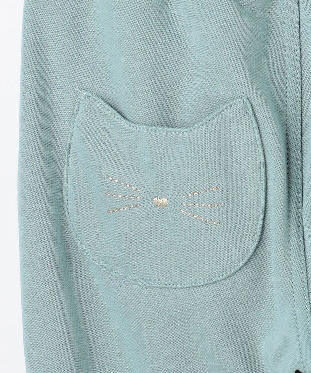 ANY KIDS 7days 裏シャギーガーリーパンツ ミント