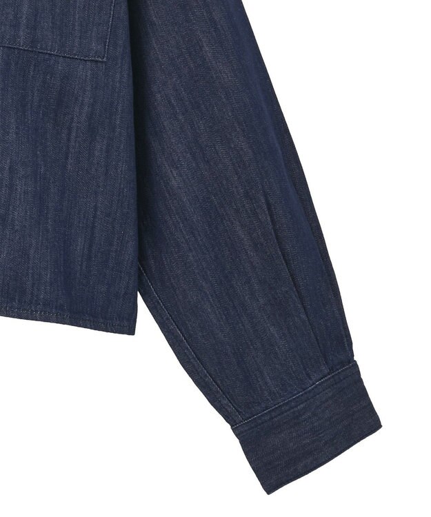 AMERICAN HOLIC Ｗポケットデニムショートシャツ One Wash