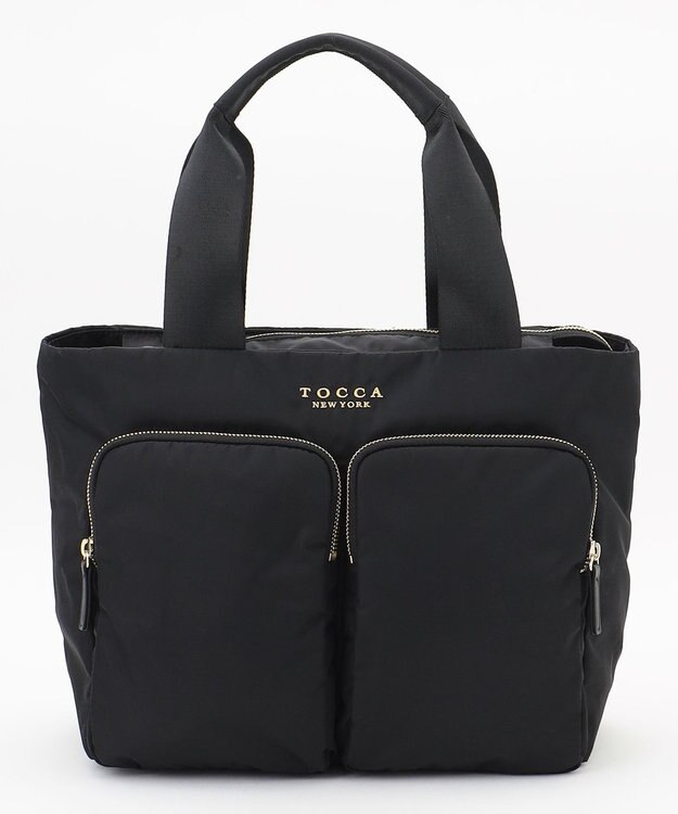 TOCCA 【WEB＆一部店舗限定・A4サイズ対応】VIA METRO NYLON BAG ナイロンバッグ ブラック系