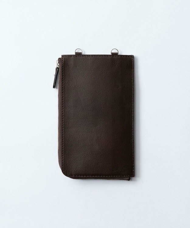 TRICOTE LEATHER LONG WALLET／レザーロング財布 89D.BROWN
