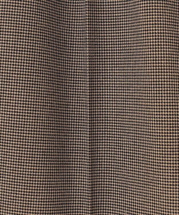 UNFILO タックワイドパンツ ハウンドトゥース