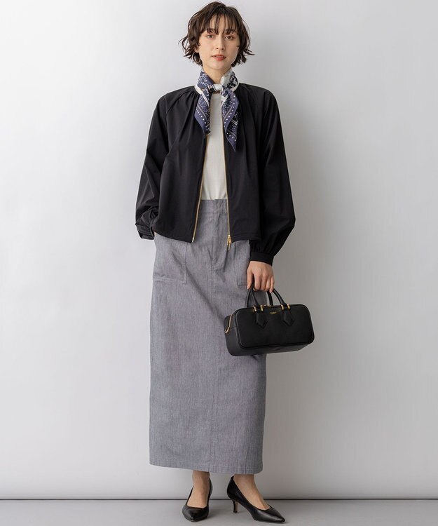 23区 ナロー フープ ピアス シルバー系