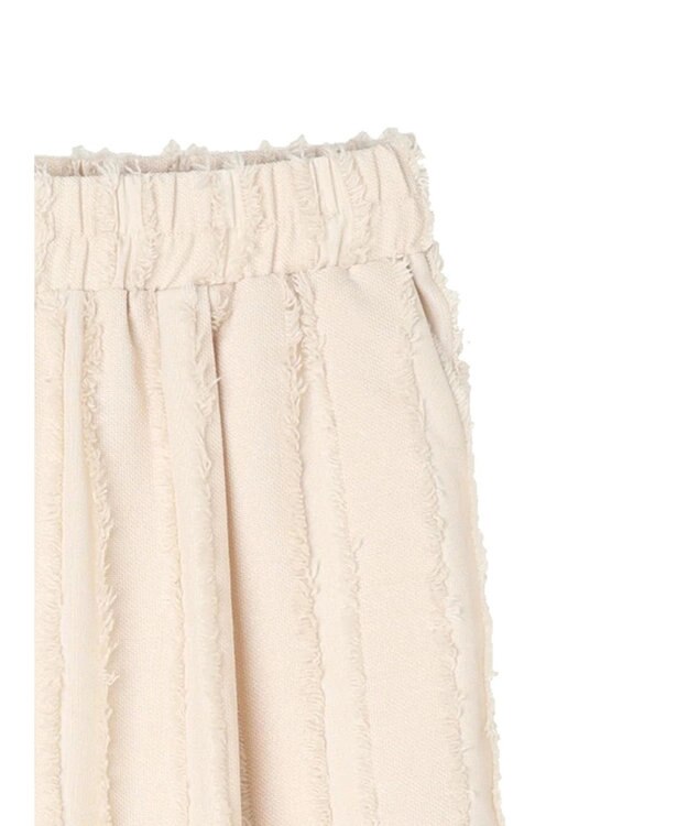 Green Parks ・ＡＮＤ　ＳＥＡＲＣＨ　フリンジストライプパンツ Ivory