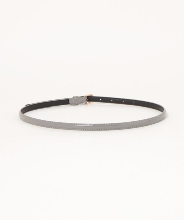 UNBILLION カシュネ cache nez / エナメル細ベルト GY