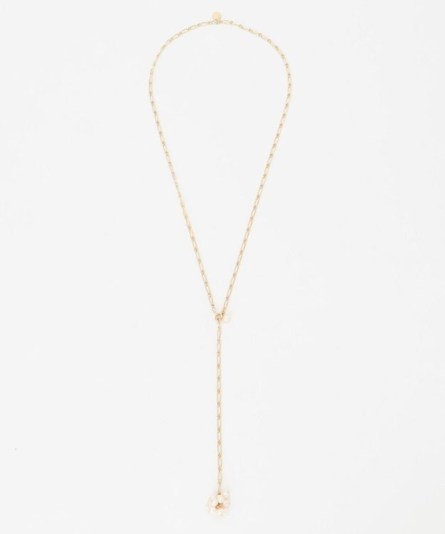 23区 【APPLAUDIR】淡水パール ネックレス ゴールド系