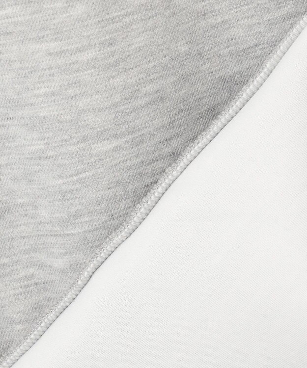 23区GOLF 【WOMEN】ハーフジップスウェット ライトグレー系