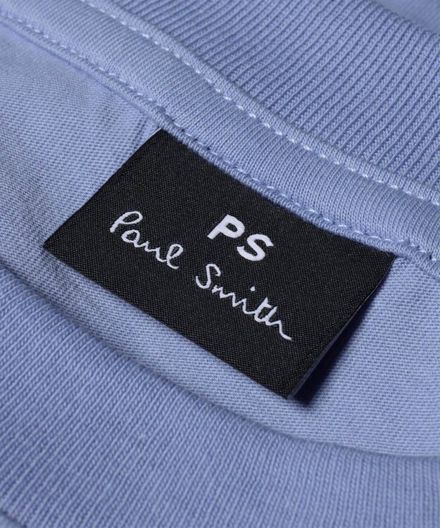 Paul Smith Mark Making プリント 半袖Tシャツ グレイッシュブルー