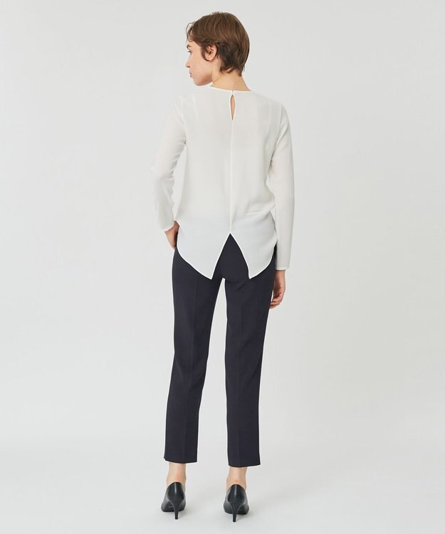 BEIGE， 【L-size】SHELBY / ロングスリーブブラウス White