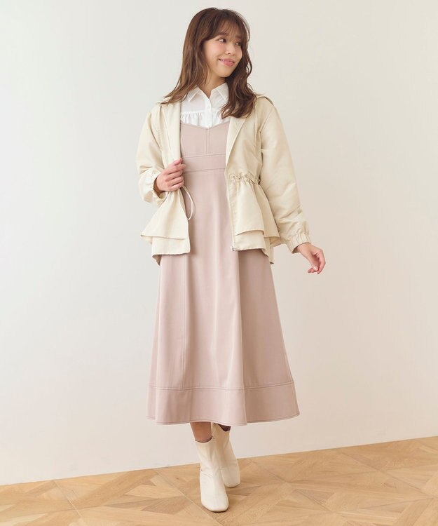 Feroux 【大好評につき追加生産決定！】袖チュールブラウス ホワイト系