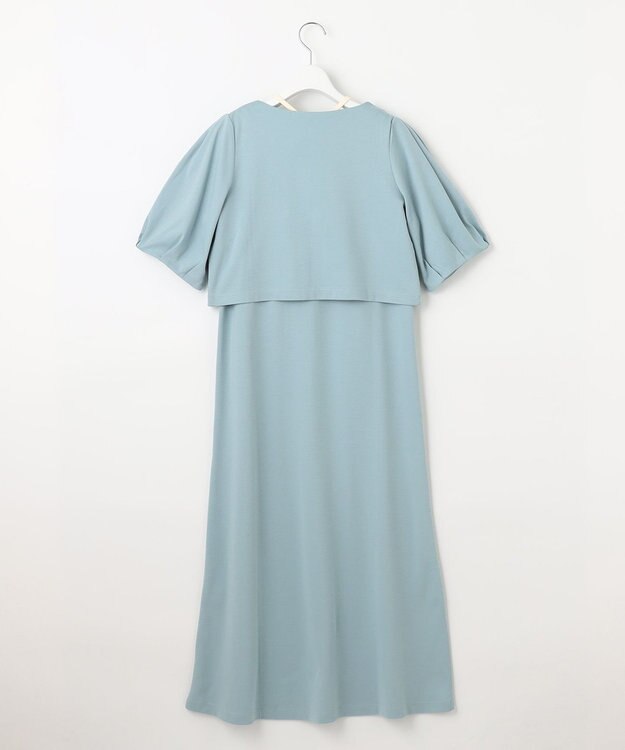 Feroux 【セットアイテム】カットレイヤード ワンピース スカイブルー系