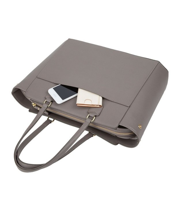 ACE BAGS & LUGGAGE Jewelna Rose リモハピ トートバッグ B4サイズ 15.6インチPC収納 10771 PCケース付 ジュエルナローズ スモーキーグレー