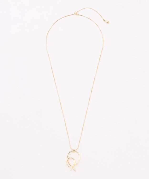 ANY ノットモチーフネックレス ゴールド