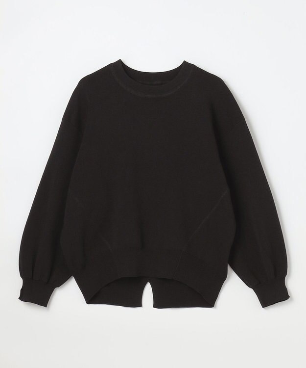 ANY スウェットライクニット ブラック
