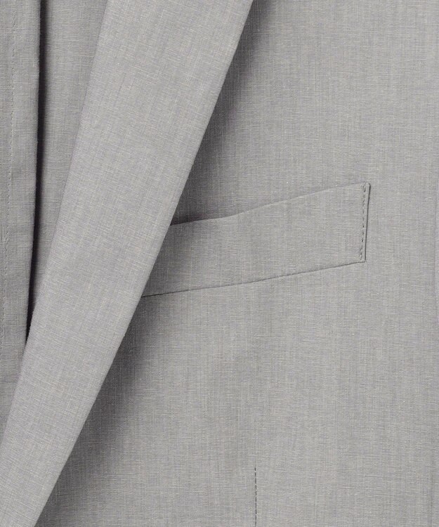 JOSEPH HOMME リネンシャンブレーストレッチ　ジャケット ライトグレー系