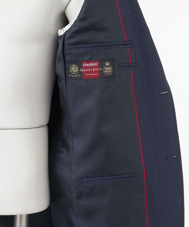 J.PRESS MEN 【CUBA BEACH MASTERPIECE】キャバリーツイル スーツ ネイビー系