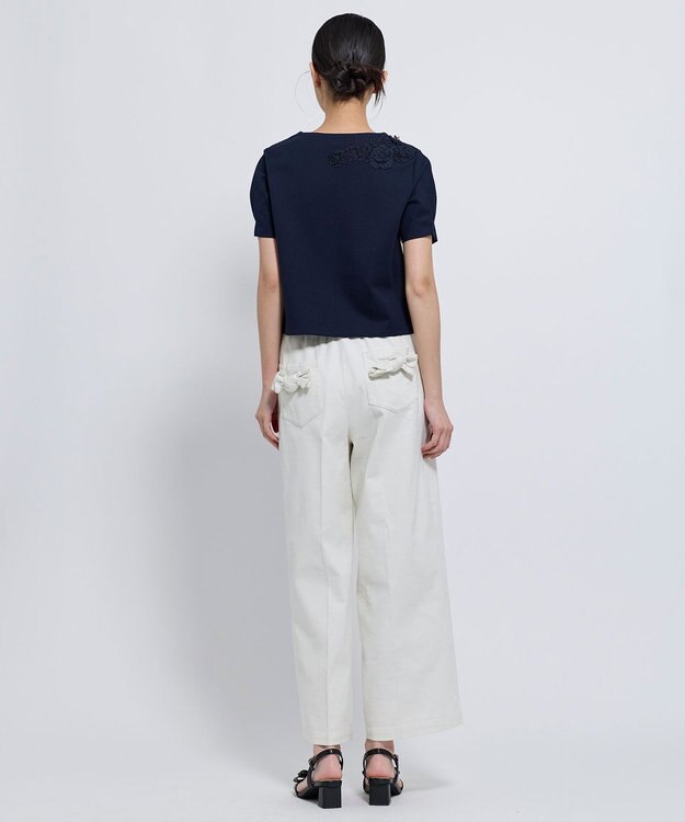 TOCCA LITTLE BOUQUET Tシャツ ネイビー系