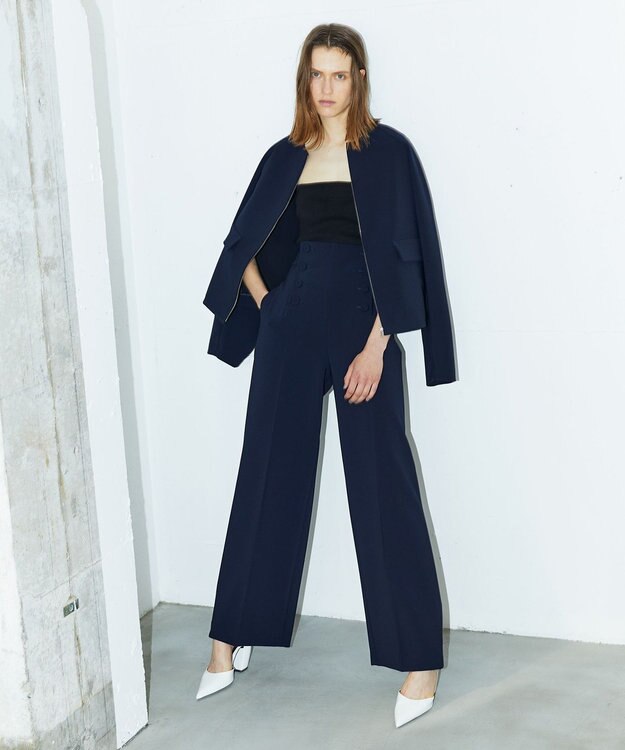 uncrave 【撥水・洗濯機洗い可】プルーフ ダブルクロス ブルゾン（uncrave WHITE） ネイビーA