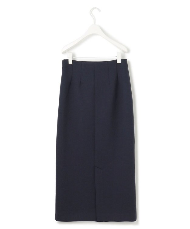 ICB 【洗える・WEB限定カラーあり】コンパクトダブルフェイス スカート ネイビー系［WEB限定］