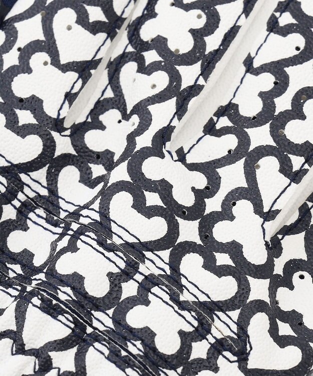 23区GOLF 【WOMEN】手元を華やかに！モノグラム 合皮 グローブ ネイビー系5