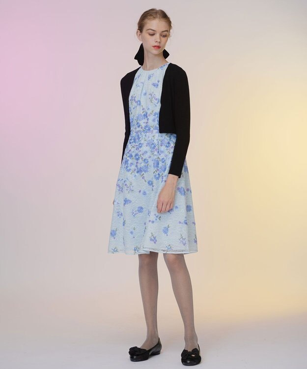 TOCCA 【洗える！】CASHEMERE ボレロ ブラック系