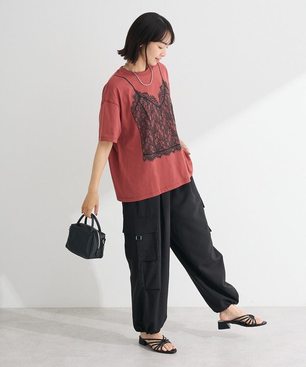 Green Parks ・ＳＵＧＡＲ　ＳＰＯＯＮ　トロンプルイユＴＥＥ Red